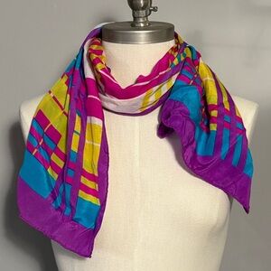 Echo Colorful Silk Scarf